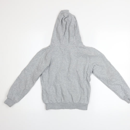 Ellesse Girls Grey Pullover Hoodie 8-9 Years Logo Fleece Sweatshirt