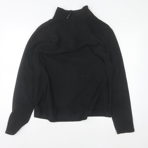 Peter Storm Womens Black Fleece Pullover Sweatshirt Size 18