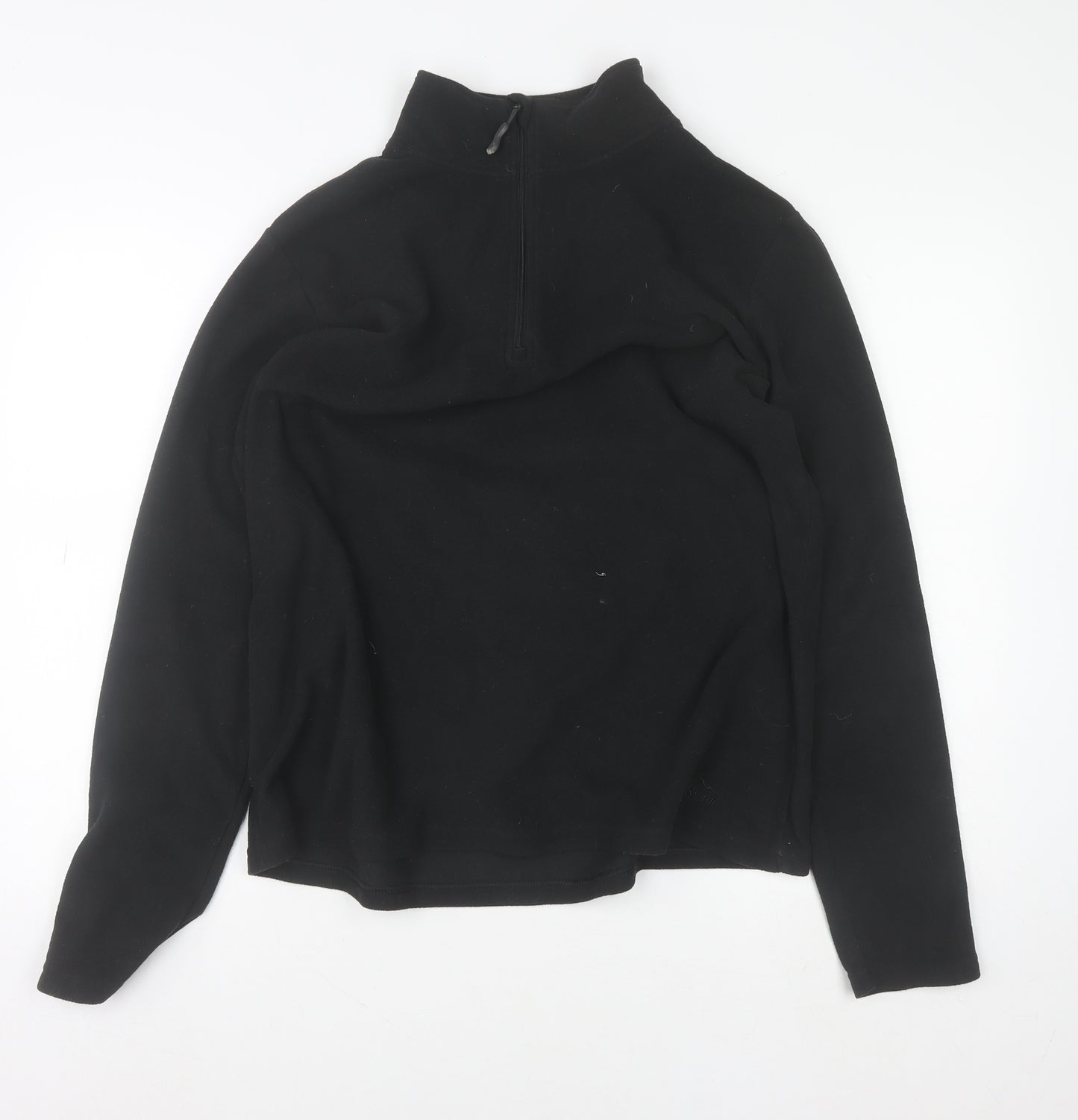 Peter Storm Womens Black Fleece Pullover Sweatshirt Size 18