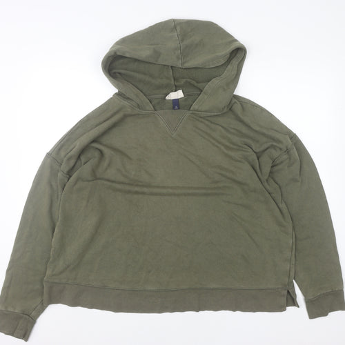 Universal Thread Men's Green Pullover Hoodie XL Fleece Cotton Blend