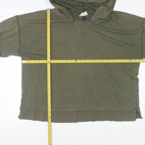 Universal Thread Men's Green Pullover Hoodie XL Fleece Cotton Blend