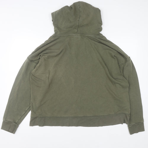 Universal Thread Men's Green Pullover Hoodie XL Fleece Cotton Blend