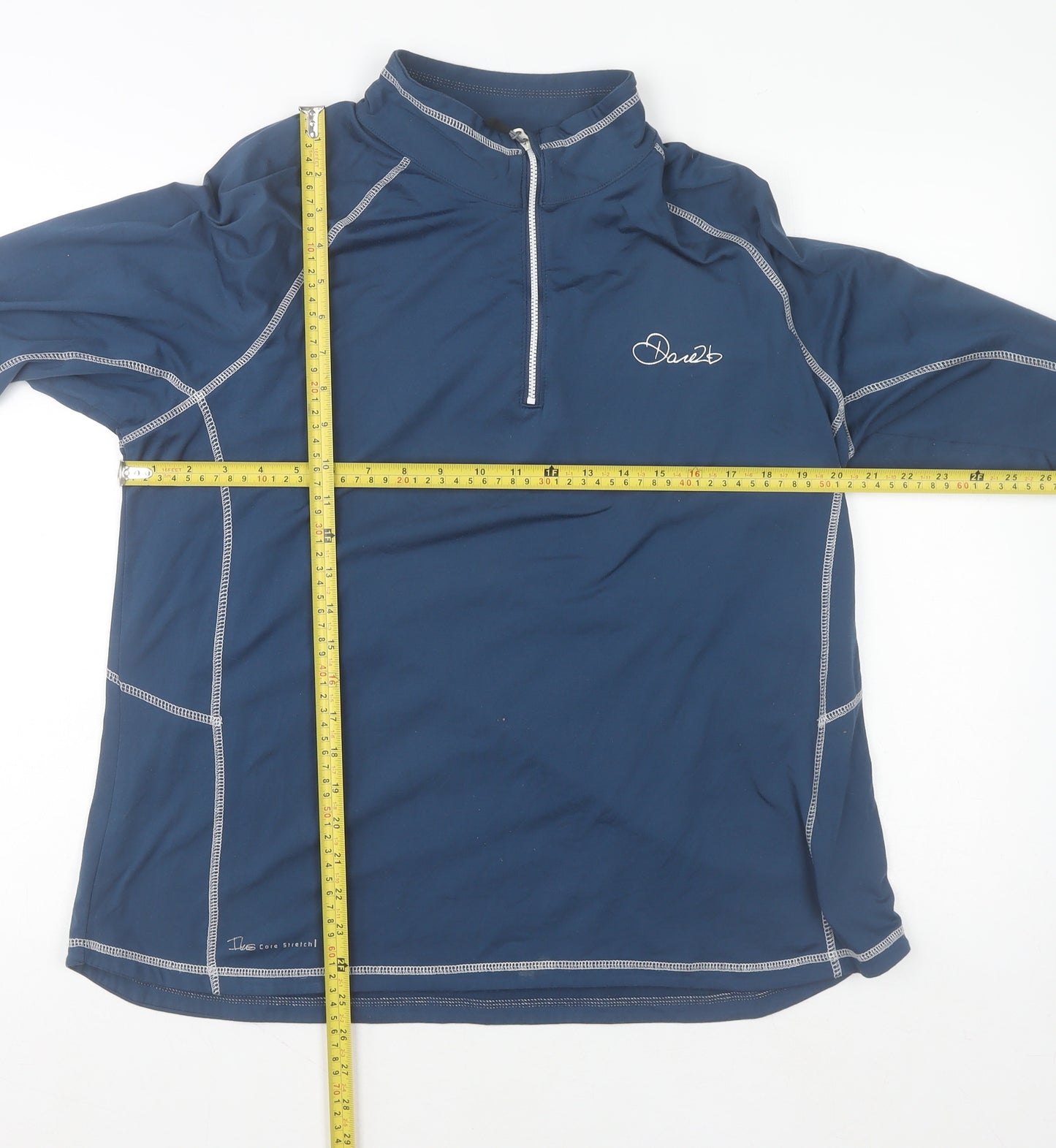 Dare2b Women's Blue 1/2 Zip Pullover Sweatshirt UK 20 Polyester Sports Top