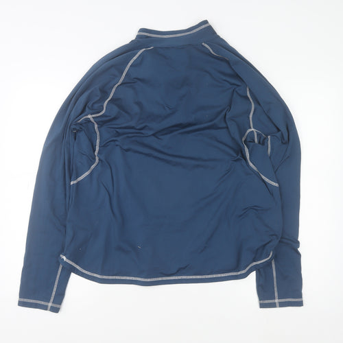 Dare2b Women's Blue 1/2 Zip Pullover Sweatshirt UK 20 Polyester Sports Top