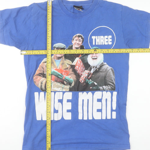 Fruit of the Loom Men's Blue Only Fools and Horses Christmas T-Shirt Size S