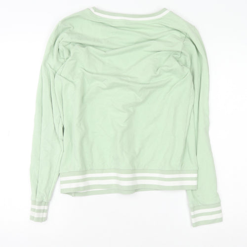 Tilbea London Women's Mint Green Pullover Sweatshirt M Organic Cotton