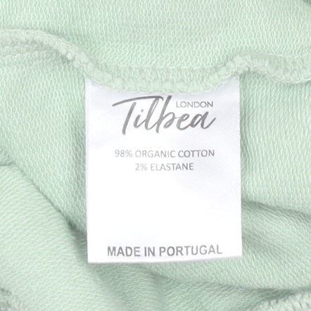 Tilbea London Women's Mint Green Pullover Sweatshirt M Organic Cotton