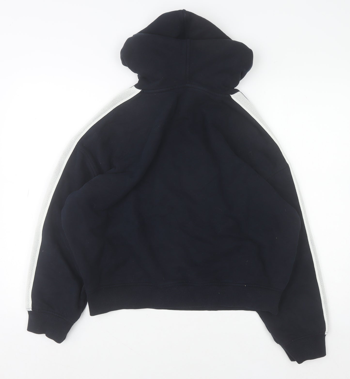 Marks and Spencer Womens Navy Pullover Hoodie Medium Cotton
