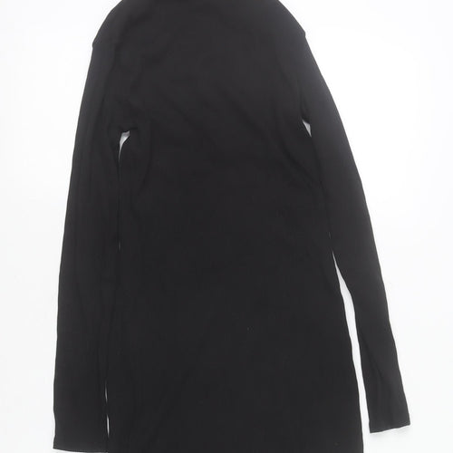 H&M Divided Women’s Black Long Sleeve Bodycon Dress Size S