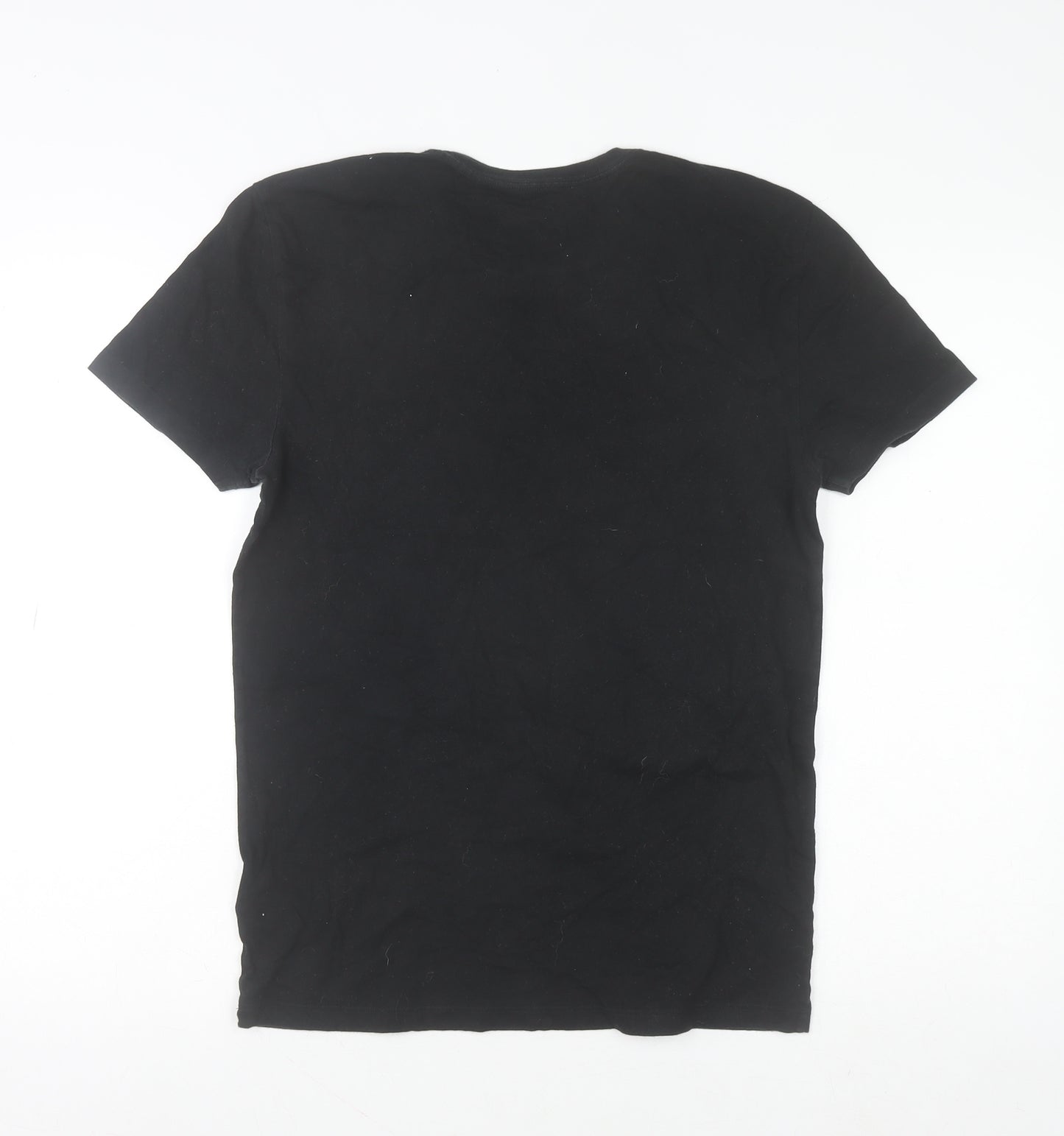 Polo Ralph Lauren Men's Black Slim Fit Cotton Crew Neck T-Shirt Size S
