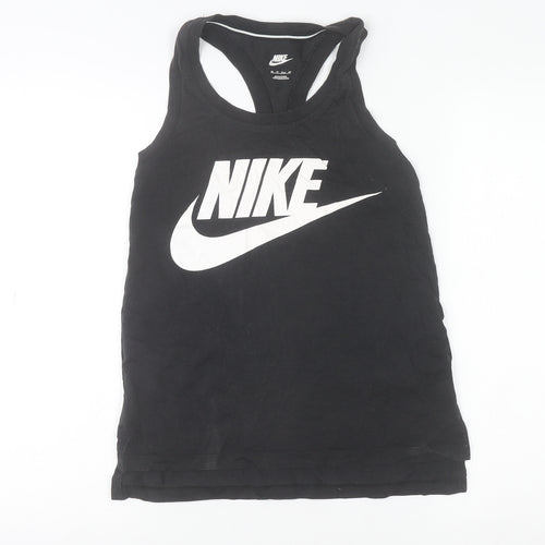 Nike Womens Black XS Racerback Tank Top Lightweight Sports Vest