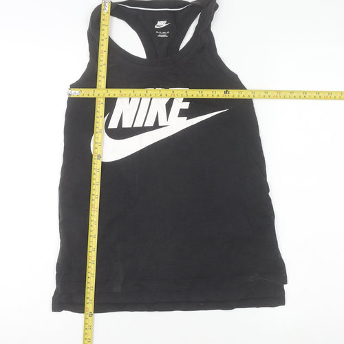 Nike Womens Black XS Racerback Tank Top Lightweight Sports Vest
