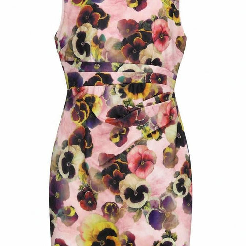 Jolie Moi Women’s Multicoloured Floral Bodycon Dress Size 12