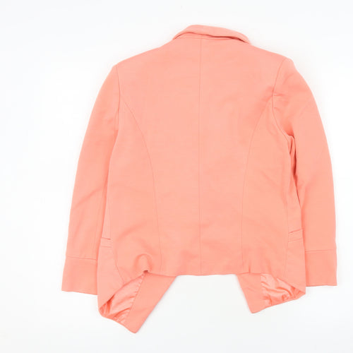 Red Chilli Women’s Pink Shawl Collar Blazer Jacket Size 12