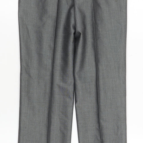 Torre Boys Grey Dress Pants 26R Formal Wool Blend Trousers