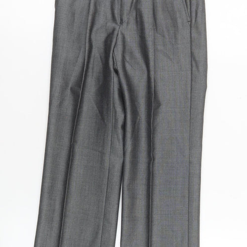 Torre Boys Grey Dress Trousers 20 Years Tailored Formal Wool Blend