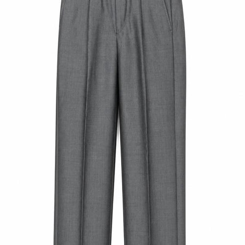 Torre Boys Grey Dress Trousers 20 Years Tailored Formal Wool Blend