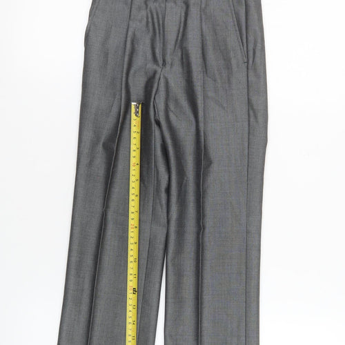 Torre Boys Grey Dress Trousers 20 Years Tailored Formal Wool Blend
