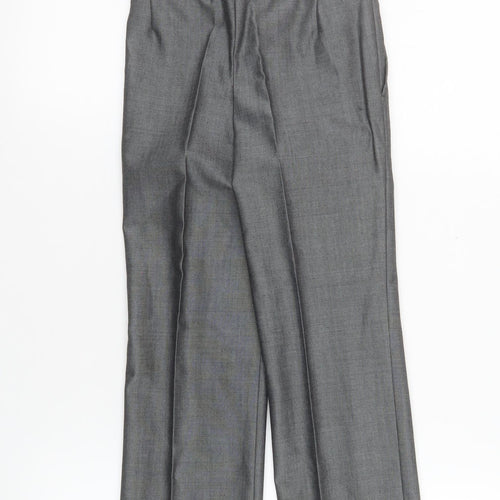Torre Boys Grey Dress Trousers 20 Years Tailored Formal Wool Blend