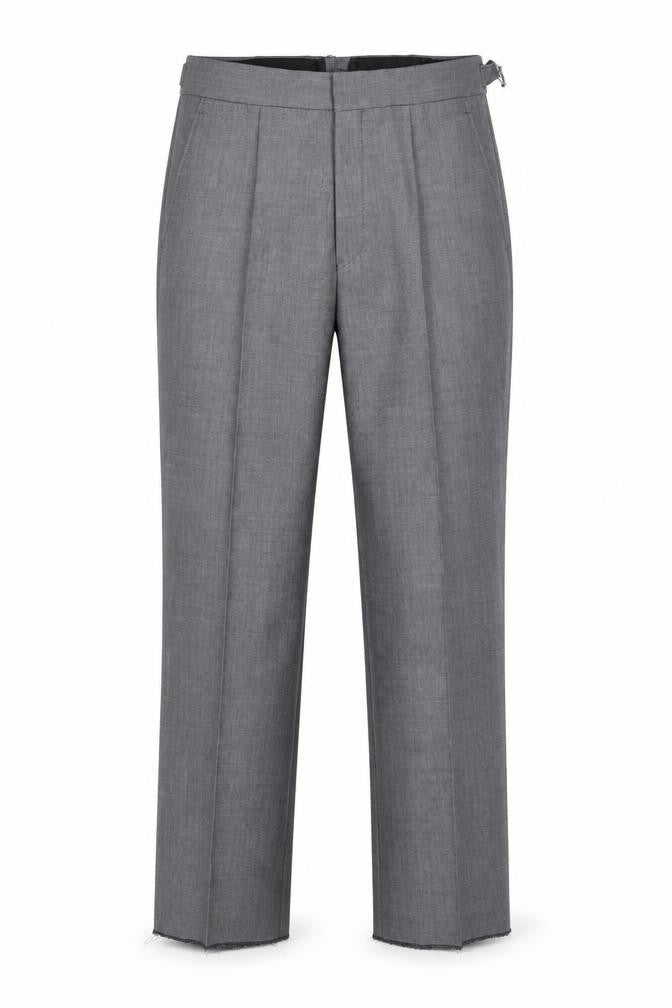 Torre Boys Grey Dress Pants 14 Years Wool Blend Formal Trousers