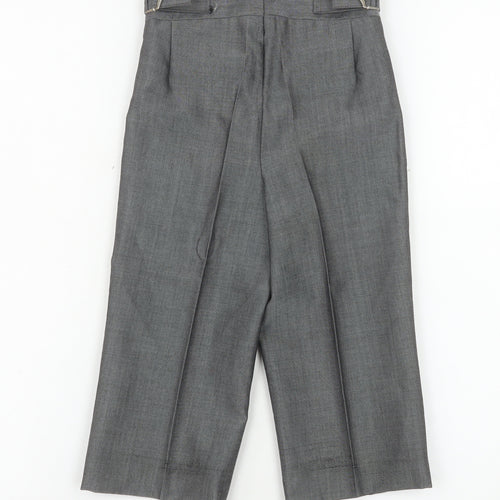 Torre Boys Grey Wool Blend Formal Dress Trousers Size 20R