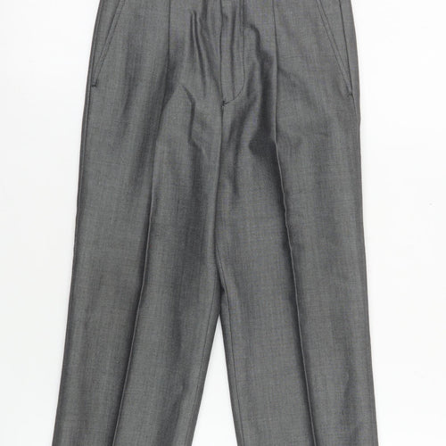 Torre Cerimonia Boys Grey 22R Dress Pants Formal Wool Blend Trousers