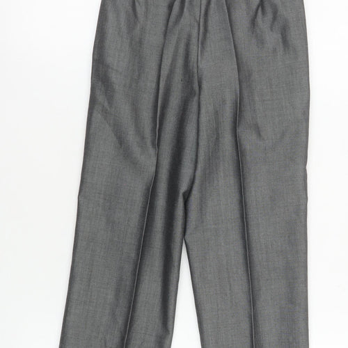 Torre Cerimonia Boys Grey 22R Dress Pants Formal Wool Blend Trousers