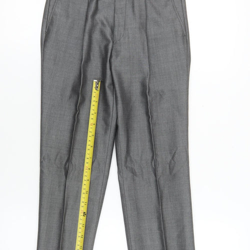 Torre Boys Grey 24R Dress Pants Formal Wool Blend Tailored Trousers