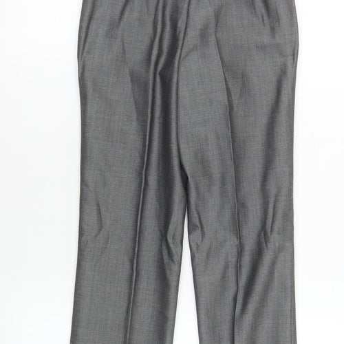 Torre Boys Grey 24R Dress Pants Formal Wool Blend Tailored Trousers