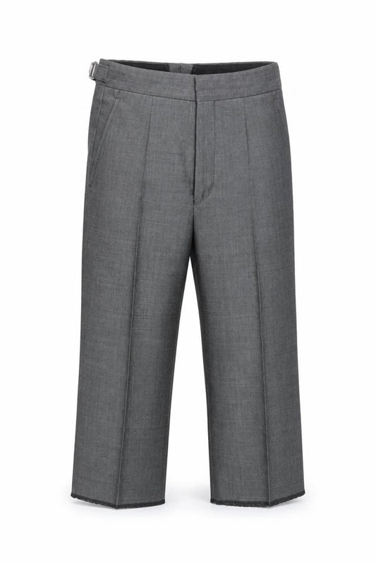 Front view of Torre boys’ grey dress pants 4 years tailored formal trousers