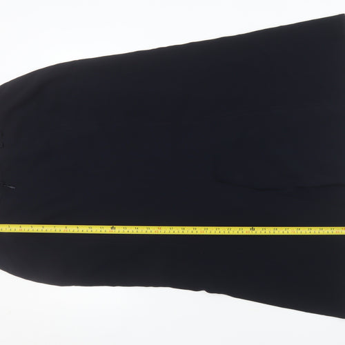 Hammer Women's Black Midi Pencil Skirt Size 10 Workwear