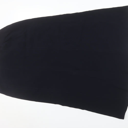 Hammer Women's Black Midi Pencil Skirt Size 10 Workwear