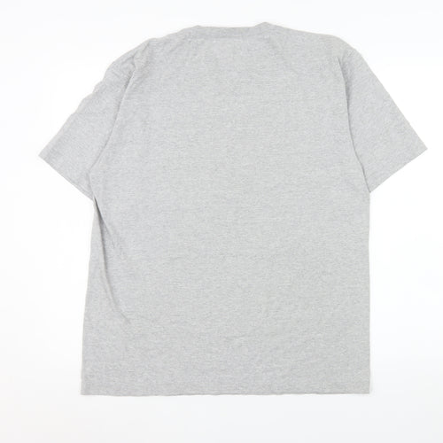 Dallas Cowboys Authentic Men's Grey Short Sleeve T-Shirt Size M