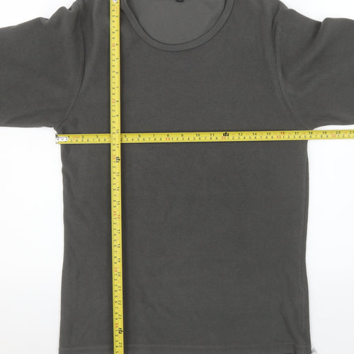 Cargo Quay Men's Grey Fleece Pullover Sweatshirt Size M Regular Fit