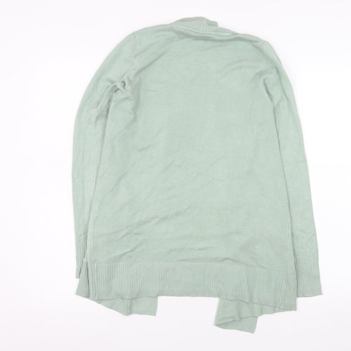 Bonmarché Women’s Green Long Sleeve Open Knit Cardigan Size 12