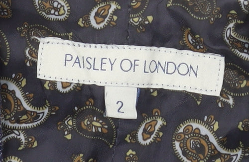 Paisley of London Boys Navy Check Waistcoat 2 Years Formal Wedding Suit