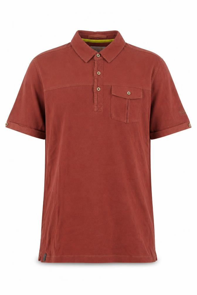 Regatta Great Outdoors Men’s Brown Cotton Polo Shirt Size L