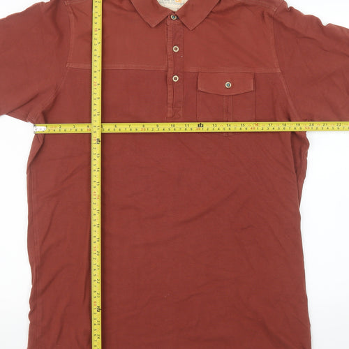 Regatta Great Outdoors Men’s Brown Cotton Polo Shirt Size L