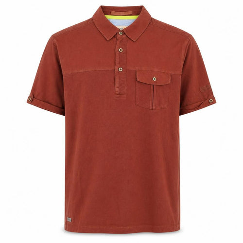 Regatta Men’s Brown Cotton Short Sleeve Polo Shirt L