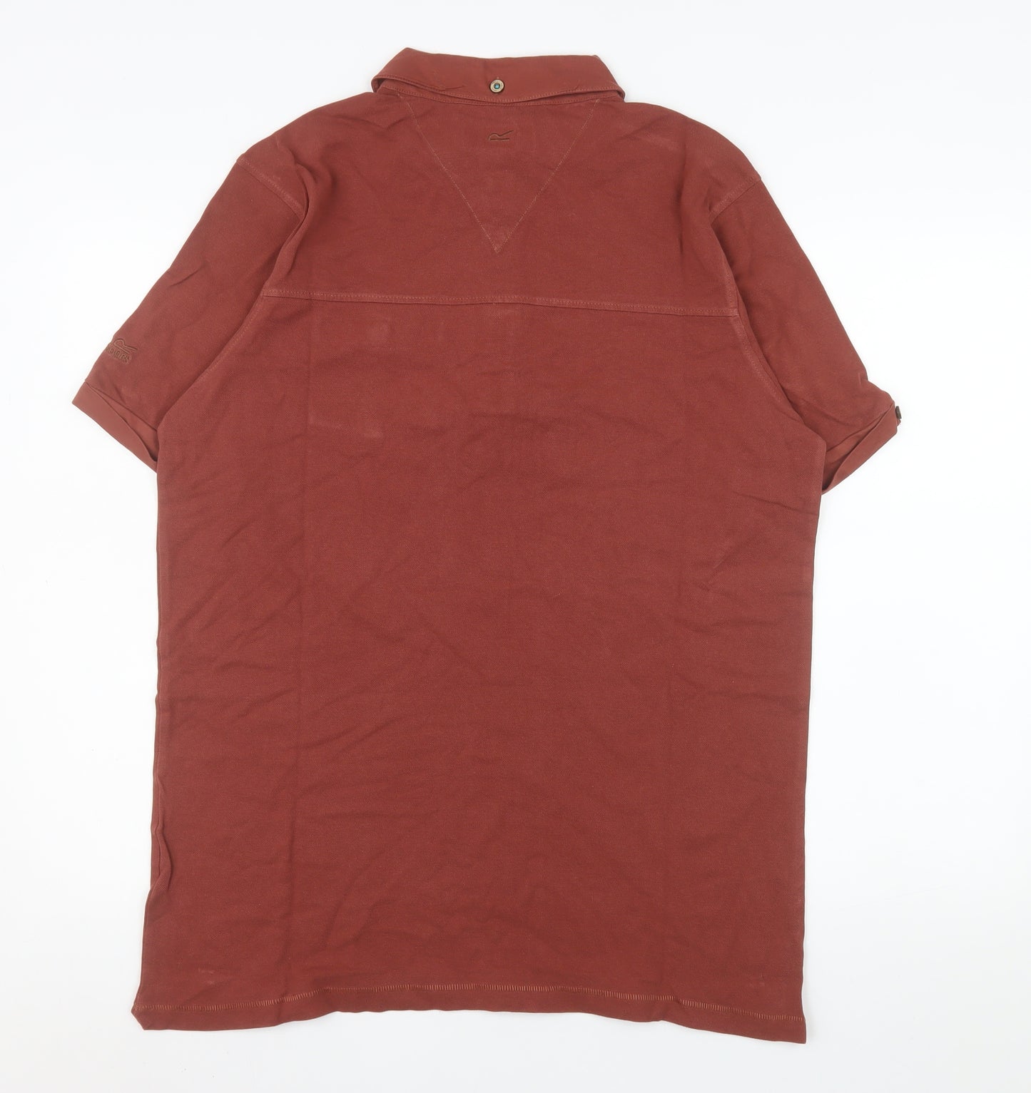 Regatta Men’s Brown Cotton Short Sleeve Polo Shirt L