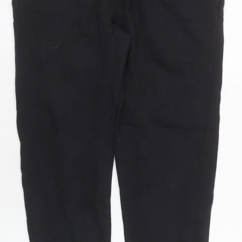 Champion Men's Black Small Jogger Sweatpants with Logo