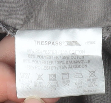 Trespass Mens Grey Cargo Shorts S Regular Fit Outdoor Casual