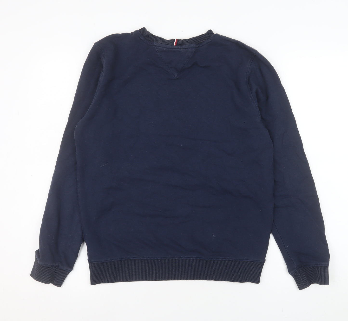 Tommy Hilfiger Teens Blue Logo Pullover Sweatshirt Size 164