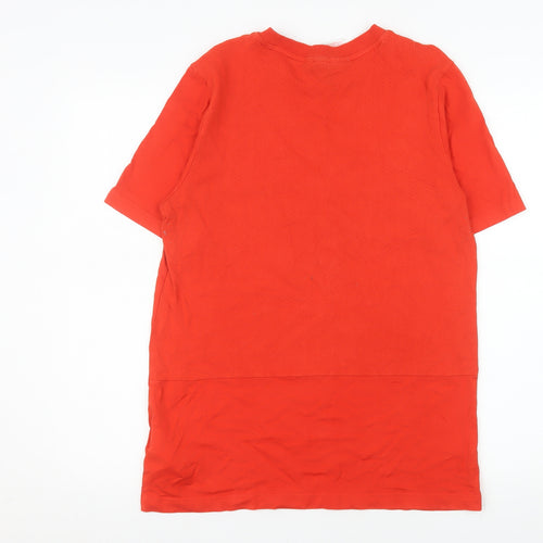 Adidas Mens Red XL Graphic Jersey T-Shirt Activewear Top