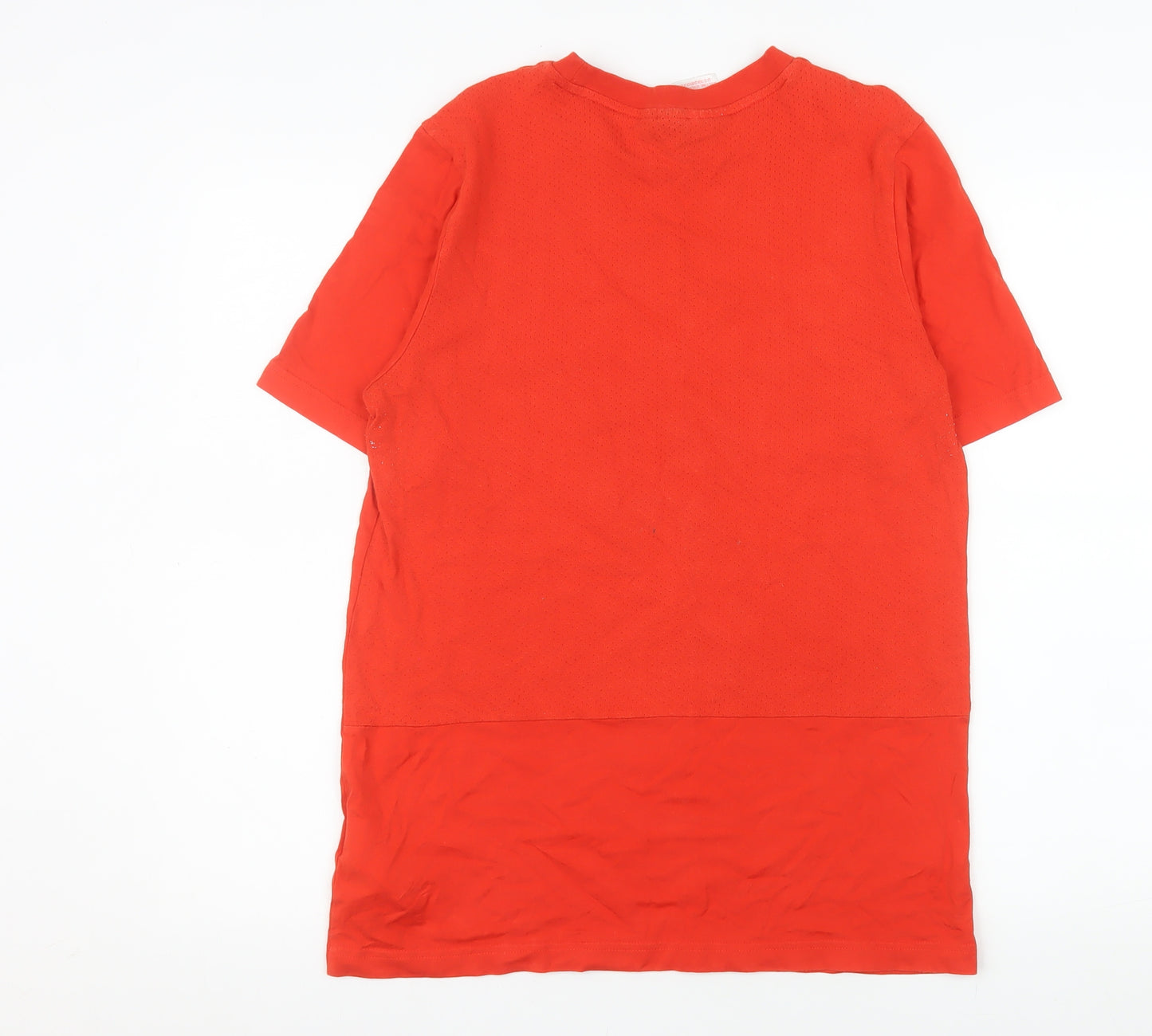 Adidas Mens Red XL Graphic Jersey T-Shirt Activewear Top