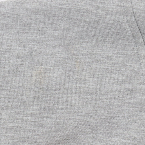 Matalan Men’s Grey 1/2 Zip High Neck Pullover Sweatshirt Medium