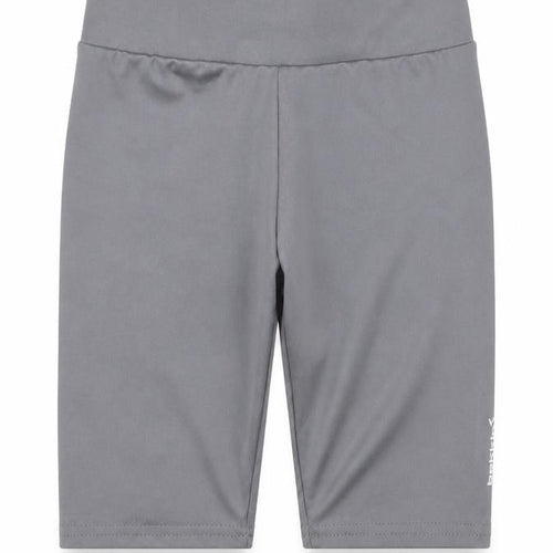 Bekkin Girls Grey 10 Years Biker Shorts Polyester Blend Stretch Activewear
