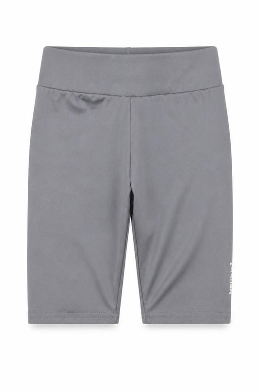 Bekkin Girls Grey 10 Years Biker Shorts Polyester Blend Stretch Activewear