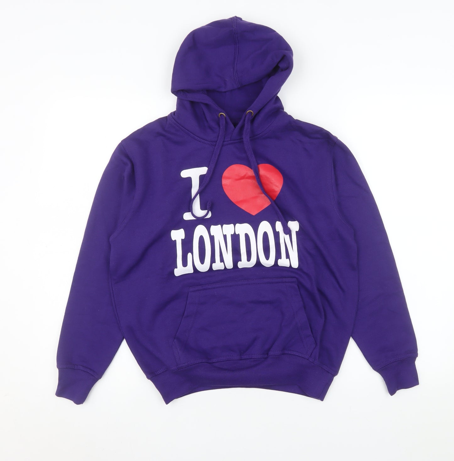 Great Britain Women's Purple I Love London Hoodie XS