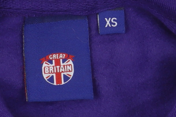 Great Britain Women's Purple I Love London Hoodie XS
